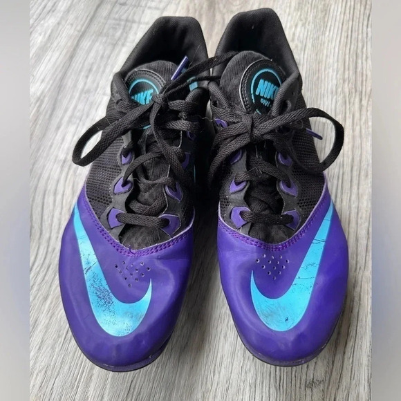 Nike track running shoes. Size 9.5. Fair/good condition‎ for scuffs - Picture 1 of 8